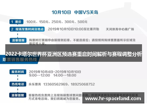 2022卡塔尔世界杯亚洲区预选赛重启时间解析与赛程调整分析